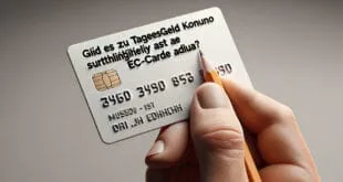 Gibt es zum Tagesgeldkonto eigentlich auch eine EC-Karte dazu?