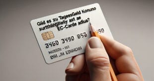 Gibt es zum Tagesgeldkonto eigentlich auch eine EC-Karte dazu?