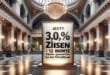 Jetzt 3,00% Zinsen + 12 Monate Zinsgarantie bei der Privatbank